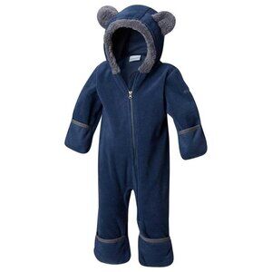 Columbia Baby Tiny Bear Bunting in Navy in size 3-6 months